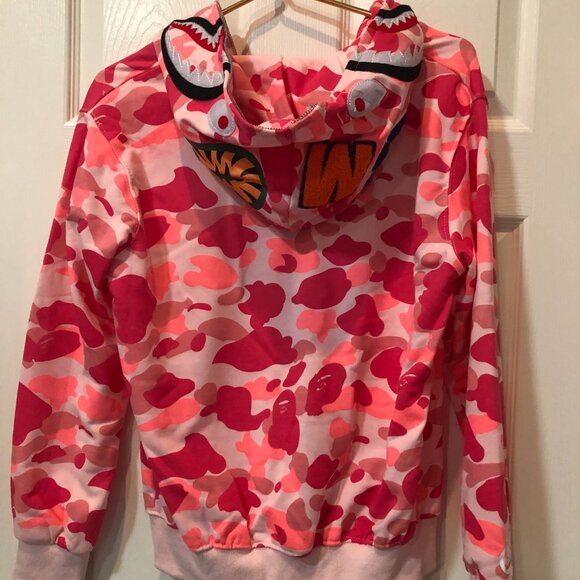 BAPE ABC Camo Shark Full Zip Hoodie - Picture 3 of 11